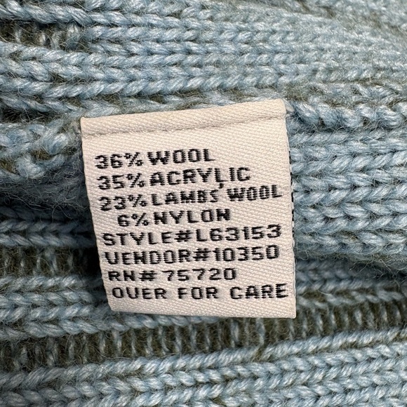 BKE Blue and Gray Striped Cardigan - Picture 3 of 7